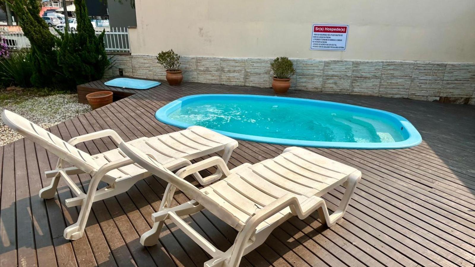 Casa de Praia Top: Beachfront Retreat near Beto Carrero with Pool Penha  Exterior photo