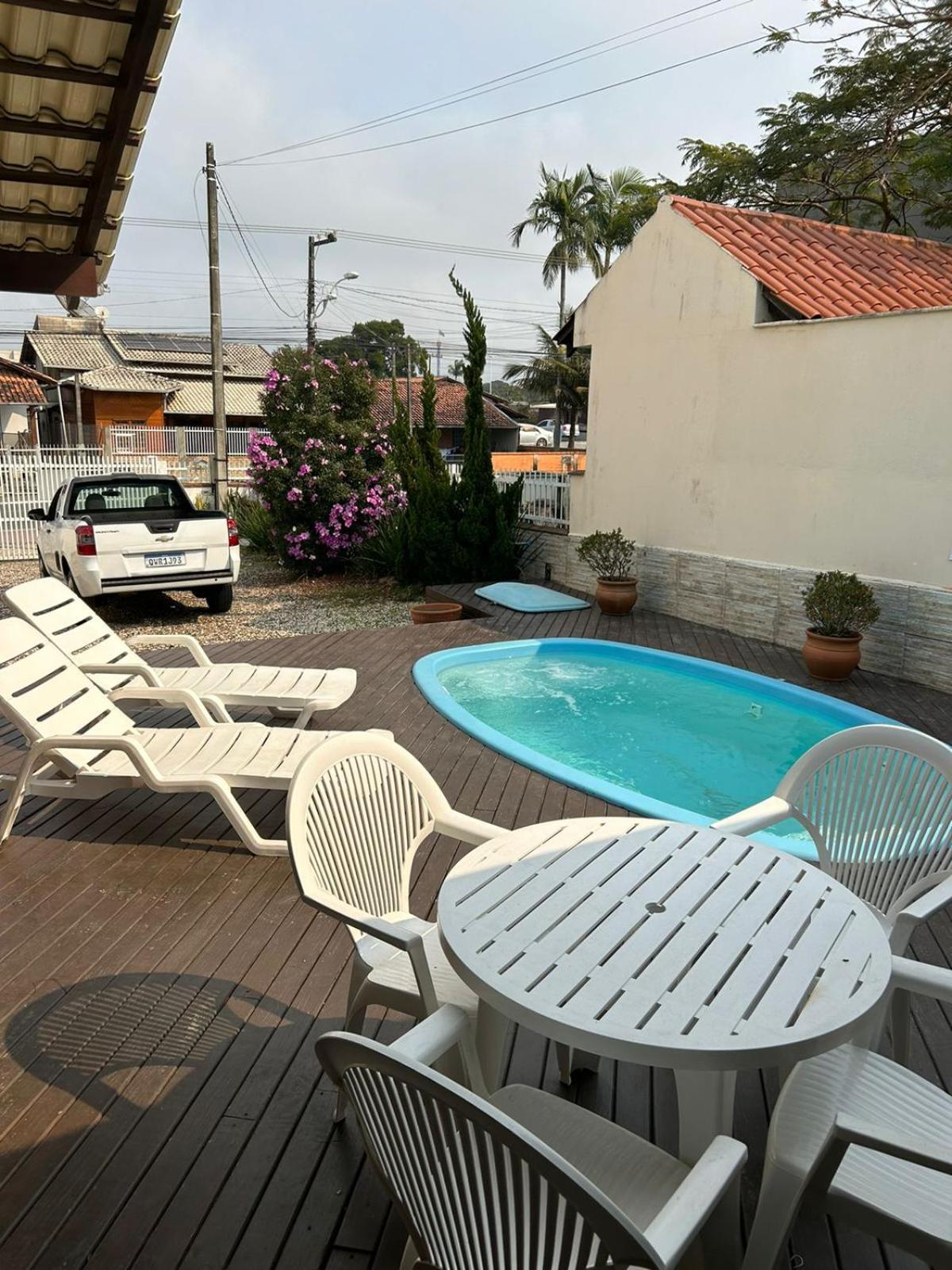 Casa de Praia Top: Beachfront Retreat near Beto Carrero with Pool Penha  Exterior photo